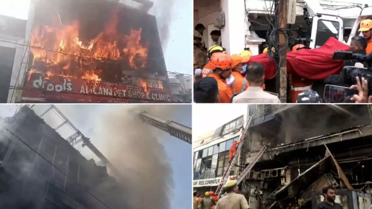 Lucknow Aliganj Fire Update: बायोमेट्रिक गेट बना मौत का जाल, धुएं और लापरवाही ने ली 15 लोगों की जान Lucknow Aliganj Fire Update: बायोमेट्रिक गेट बना मौत का जाल, धुएं और लापरवाही ने ली 15 लोगों की जान