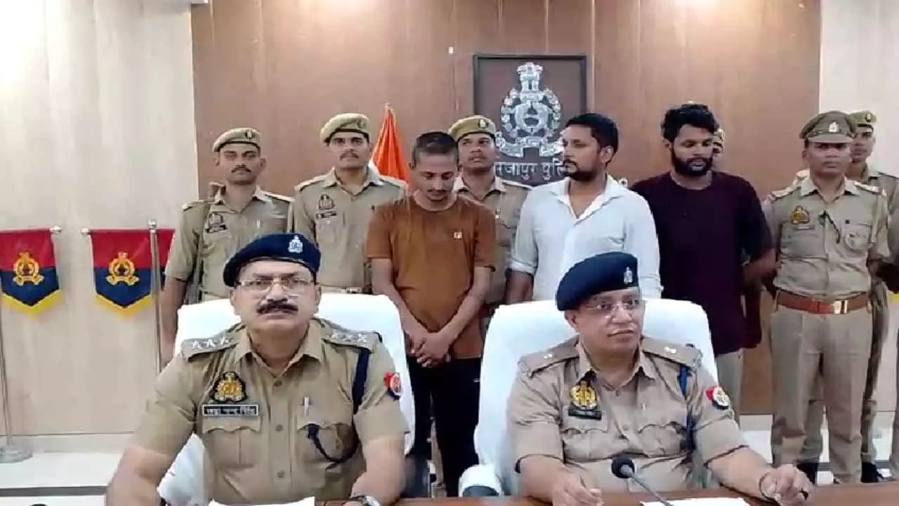 Mirzapur News: जेल से रची गई सर्राफा व्यापारी लूट की साजिश, 24 घंटे में तीन शातिर बदमाश गिरफ्तार
